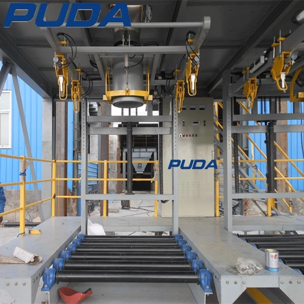 moly concentrate bagging machine 4